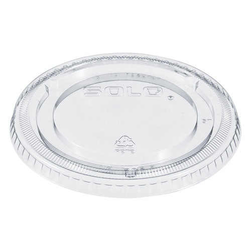 Pete Flat Straw-slot Cold Cup Lids, Fits 16-24oz, 100-pack, 10 Packs-carton