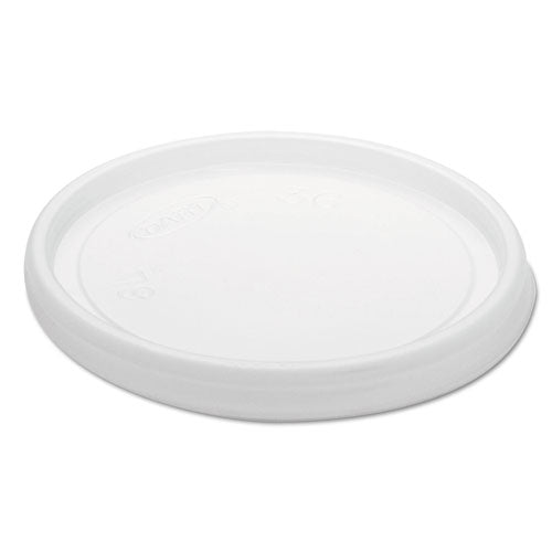 Non-vented Cup Lids, Fits 6 Oz Cups, 2,3-1-2,4 Oz Food Containers, Translucent, 1000-carton