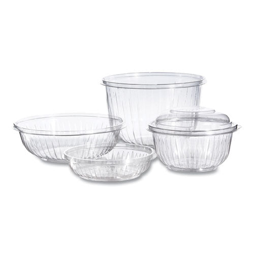 Presentabowls Bowl-lid Combo-paks, 24 Oz, Clear, 63-pack, 4 Packs-ct