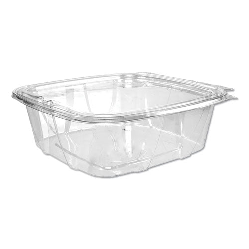 Clearpac Clear Container Lid Combo-pack, 6 1-2 X 7 1-2 X 2.7, 63-pack, 4 Pk-ctn