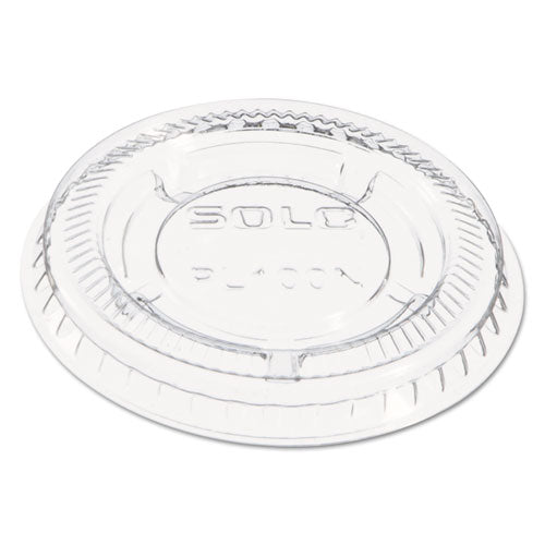 Portion-soufflé Cup Lids. Fits .5-1oz Cups, Clear, 2500-carton