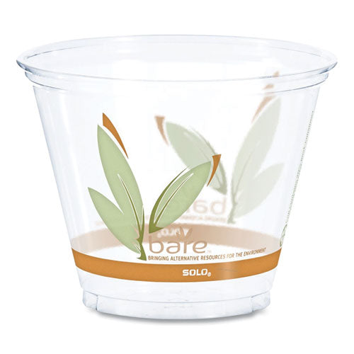 Bare Rpet Cold Cups, Leaf Design, 9 Oz, 1000-carton
