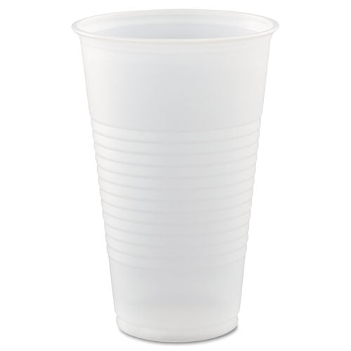 Conex Galaxy Polystyrene Plastic Cold Cups, 16oz, 50 Sleeve, 20 Bags-carton
