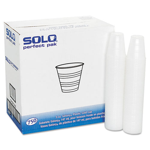 Conex Galaxy Polystyrene Plastic Cold Cups, 5oz, 750-carton