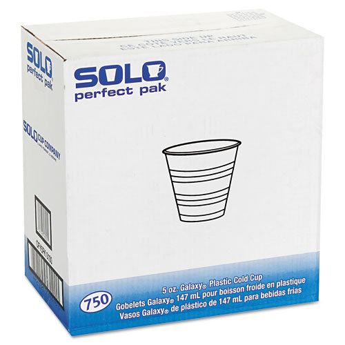 Conex Galaxy Polystyrene Plastic Cold Cups, 5oz, 750-carton