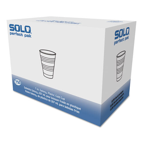 Conex Galaxy Polystyrene Plastic Cold Cups, 7oz, 750-carton