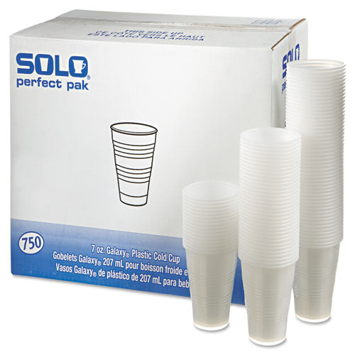 Conex Galaxy Polystyrene Plastic Cold Cups, 7oz, 750-carton