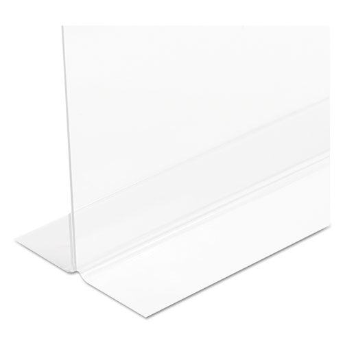 Classic Image Double-sided Sign Holder, 11 X 8 1-2 Insert, Clear
