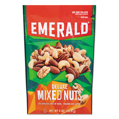 Deluxe Mixed Nuts, 5 Oz Pack, 6-carton