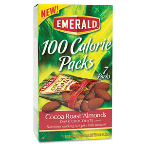 100 Calorie Pack Cocoa Roast Almonds, 0.63 Oz Packs, 7-box