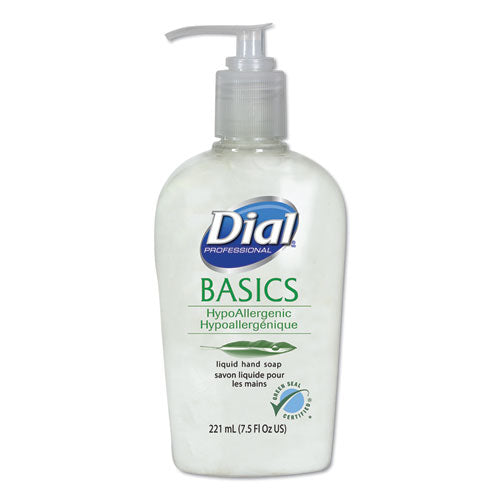 Basics Liquid Hand Soap, 7.5 Oz, Fresh Floral, 12-carton