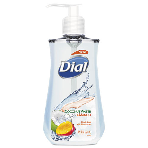 Liquid Hand Soap, 7 1-2 Oz Pump Bottle, Coconut Water And Mango,12-carton