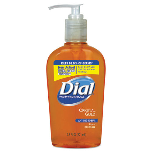 Gold Antimicrobial Hand Soap, Floral Fragrance, 7.5 Oz Pump Bottle, 12-carton