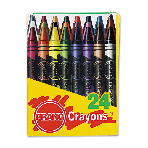 Crayons Made With Soy, 24 Colors-box
