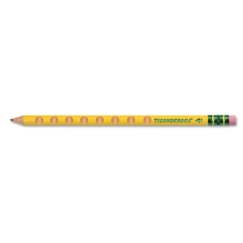 Groove Pencils, Hb (#2), Black Lead, Yellow Barrel, 10-pack