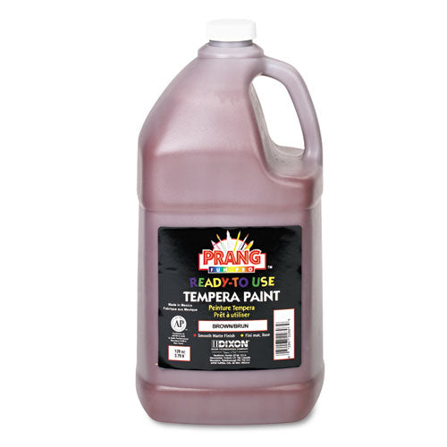 Ready-to-use Tempera Paint, Brown, 1 Gal