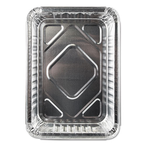 Aluminum Closeable Containers, 1.5 Lb Oblong, 500-carton