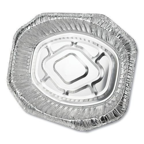 Aluminum Roaster Pans, Extra-large Oval, 100-carton