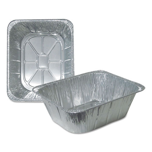 Aluminum Steam Table Pans, Half Size, Extra Deep, 100-carton