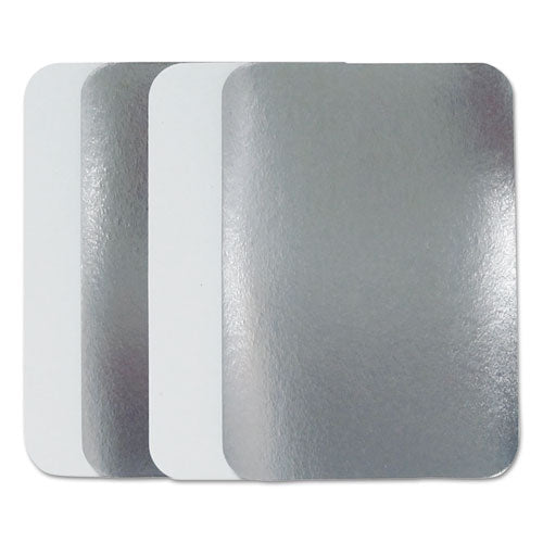 Flat Board Lids For 1.5 Lb Oblong Pans, 500 -carton