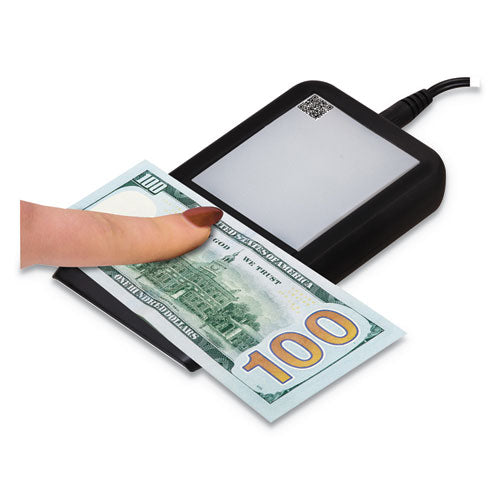 Flashtest Counterfeit Detector, Micr, Uv Light, Watermark, U.s. Currency, Black