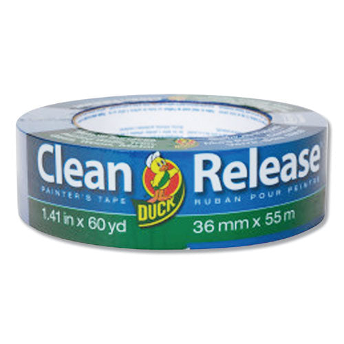 Clean Release Painter's Tape, 3" Core, 1.41" X 60 Yds, Blue, 16-pack