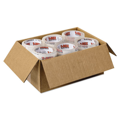 Packaging Tape, 1.88" Core, 1.88" X 35 Yds, Crystal Clear, 18-pack