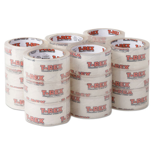Packaging Tape, 1.88" Core, 1.88" X 35 Yds, Crystal Clear, 18-pack