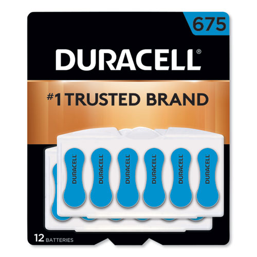 Hearing Aid Battery, #675, 12-pack
