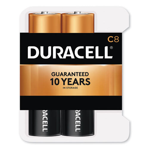 Coppertop Alkaline C Batteries, 8-pack