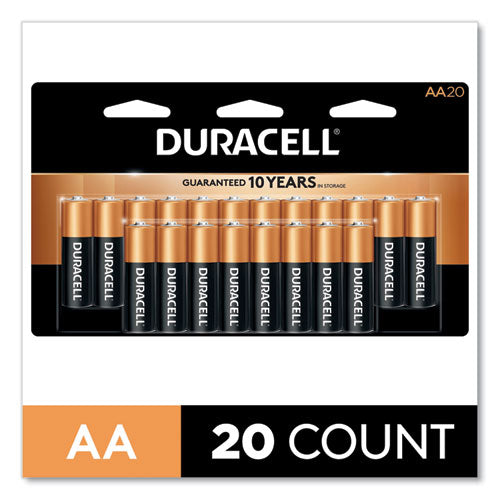 Coppertop Alkaline Aa Batteries, 20-pack