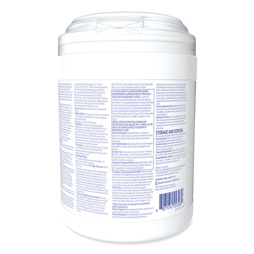 Oxivir Tb Disinfectant Wipes, 6 X 6.9, White, 160-canister, 4 Canisters-carton