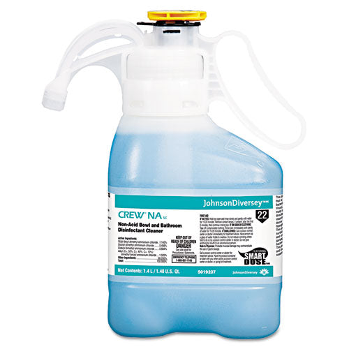 Crew Non-acid Bowl & Bathroom Disinfectant Cleaner, Floral, 47.3oz, 2-carton