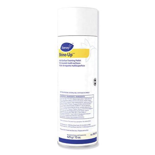 Shine-uptm-mc Multi-surface Foaming Polish , Lemon Scent, 15 Oz Aerosol, 12-carton