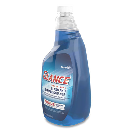 Glance Powerized Glass & Surface Cleaner, Liquid, 32 Oz