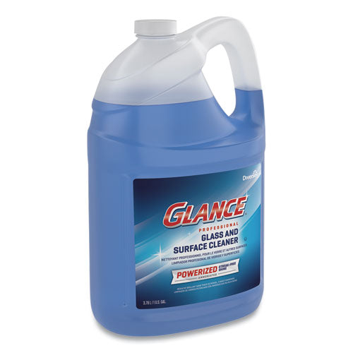 Glance Powerized Glass & Surface Cleaner, Liquid, 1 Gal