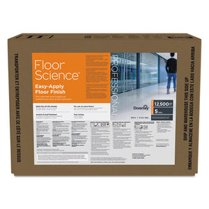 Floor Science Easy Apply Floor Finish, Ammonia Scent, 5 Gal Box