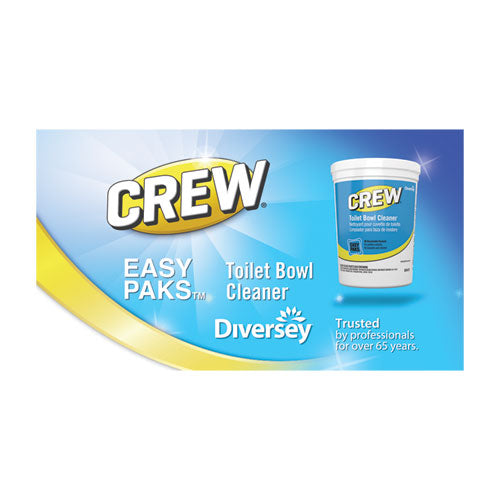 Crew Easy Paks Toilet Bowl Cleaner, Fresh Floral Scent, 0.5 Oz Packet, 90 Packets-tub