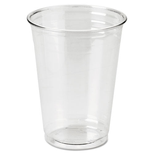 Clear Plastic Pete Cups, Cold, 10oz, Wisesize, 25-pack, 20 Packs-carton
