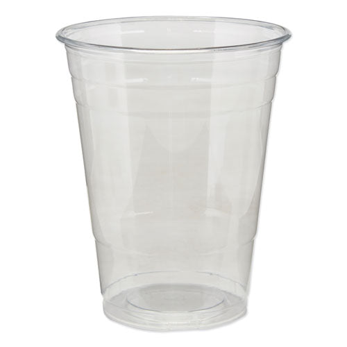 Clear Plastic Pete Cups, Cold, 16oz, 25-sleeve, 20 Sleeves-carton