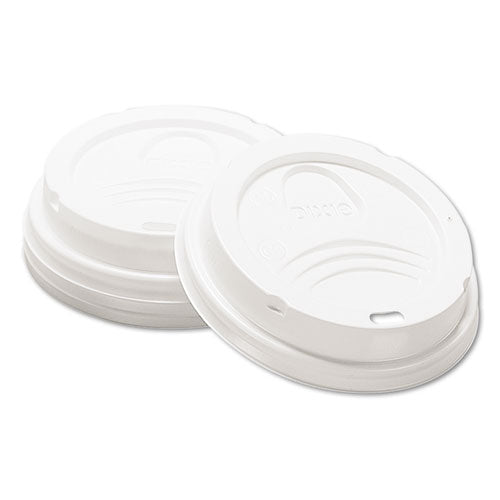 Drink-thru Lids For 10-20 Oz Cups, Plastic, Black
