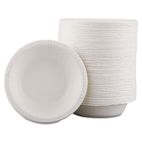 Basic Paper Dinnerware, Bowls, 12oz, White, 1000-carton