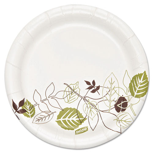Pathways Soak Proof Shield  Heavyweight Paper Plates, 5 7-8", 500-carton