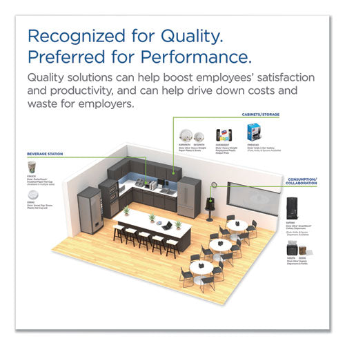 Reclosable Lids For 12 And 16 Oz Hot Cups, White, 100 Lids-pack, 10 Packs-carton