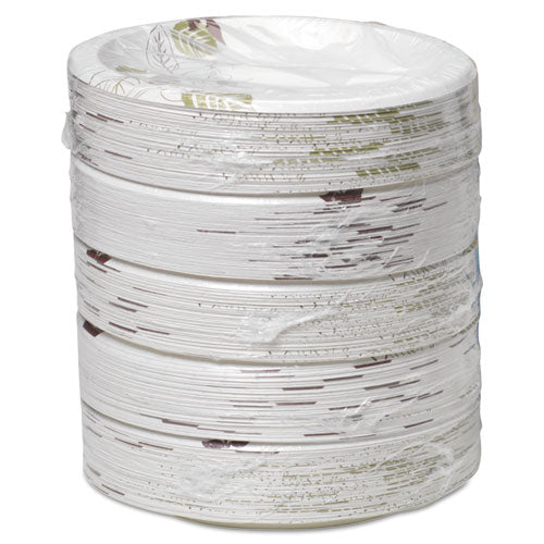 Pathways Soak-proof Shield Medium Wt Paper Plates, 8 1-2", Dispenser Box, 600-ct