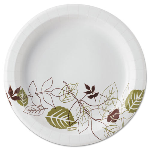 Pathways Soak-proof Shield Medium Wt Paper Plates, 8 1-2", Dispenser Box, 600-ct