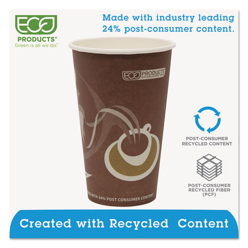 Evolution World 24% Recycled Content Hot Cups - 16oz., 50-pk, 20 Pk-ct