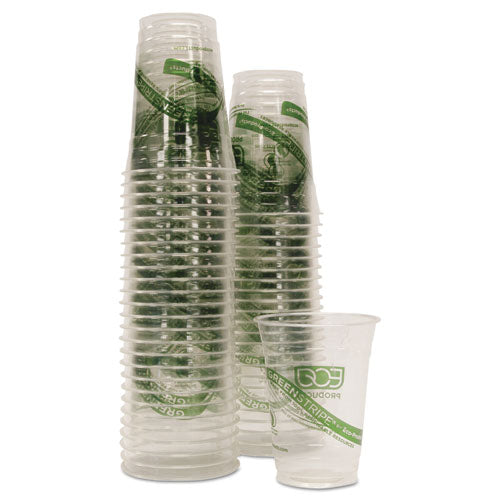 Greenstripe Renewable-compostable Cold Cups Conv Pack, 16oz, 50-pk, 10 Pk-ct