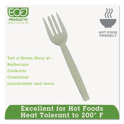 Plant Starch Fork - 7", 50-pack, 20 Pack-carton
