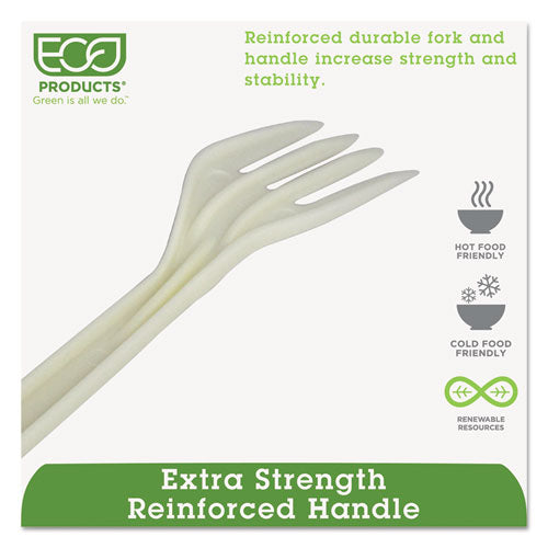 Plant Starch Fork - 7", 50-pack, 20 Pack-carton